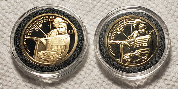 Dearborn's-Sacagawea-Native-American-Small-Golden-Dollar-Collection
